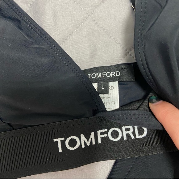 Tom Ford Black Bralette and Leggings Set - Picture 5 of 6